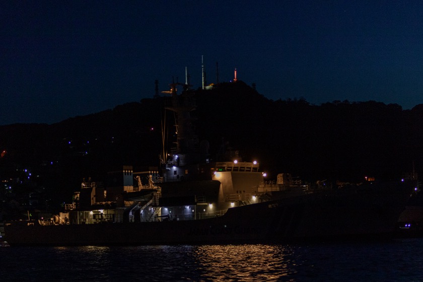 海上保安庁艦艇（室蘭港ナイトクルーズ）