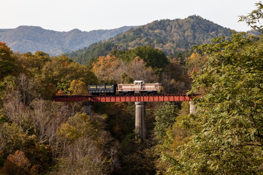 日本遺産「旧三井芦別鉄道炭山川橋梁」